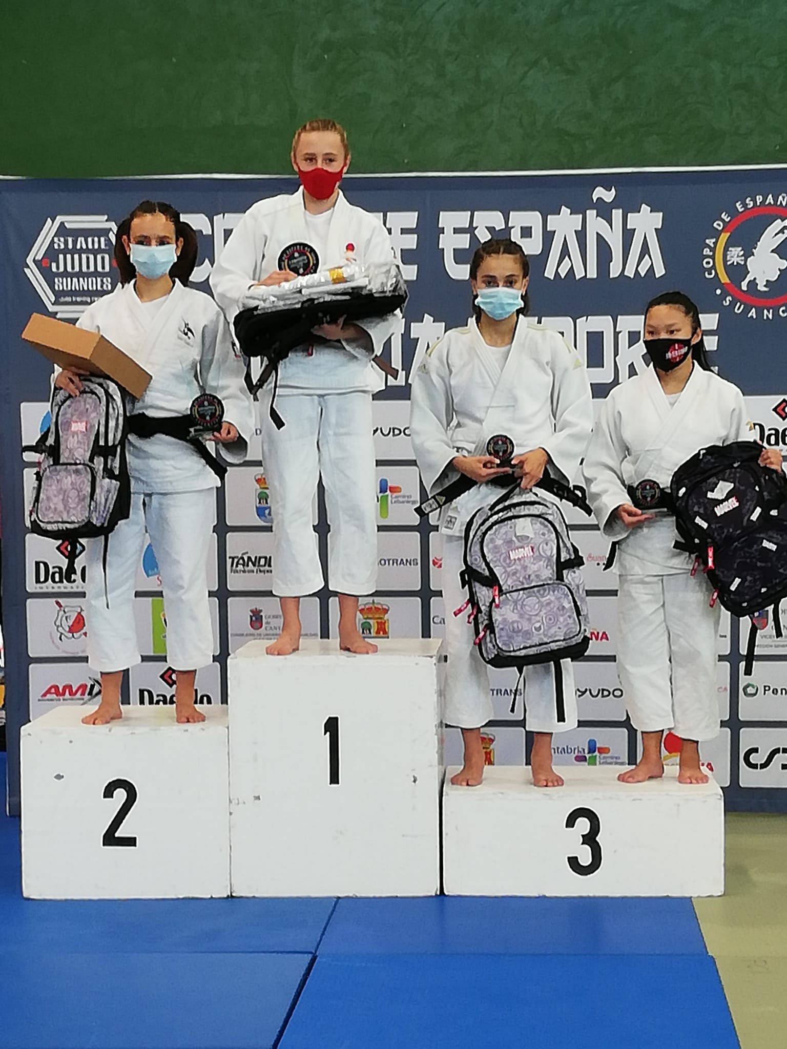 5 MEDALLAS PARA NAVARRA en la Copa de España Infantil y Cadete de Suances. 17-10-21